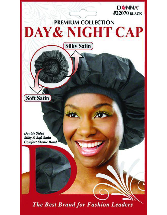 Donna Silky Satin Day & Night Cap