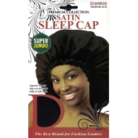 Donna - Satin Sleep Cap Super Jumbo Donna - Satin Sleep Cap Super Jumbo