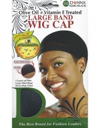 Donna - Large Band Wig Cap 22201