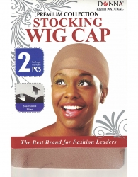 Donna - Stocking Wig Cap 2 pcs 22111 (NATURAL)