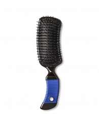 Curved cushion brush