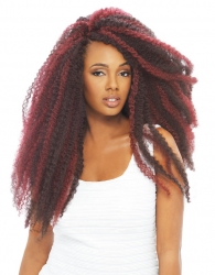 Janet Collection - Noir 3X Afro Twist Braid