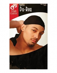 Titan - Satin Du Rag #11102 (BLK)