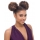 Janet Collection - Noir Afro Puff String (2pcs)