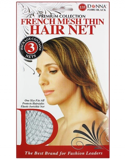 Donna - French Mesh Thin Hair Net 11081