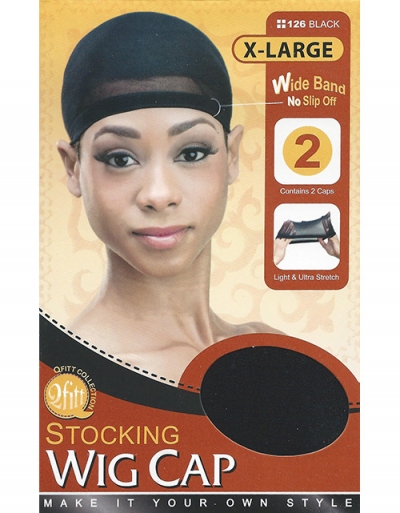 Qfitt - Stocking Wig Cap X-Large 2 pcs 126