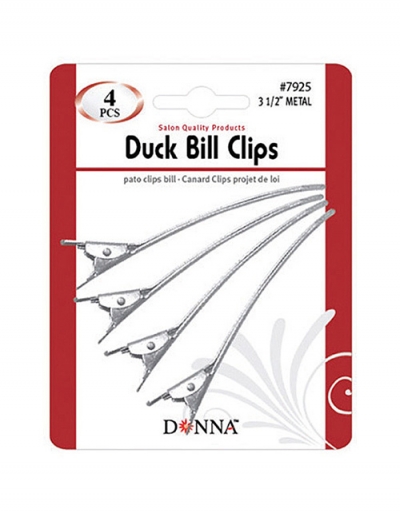 Duck bill clips