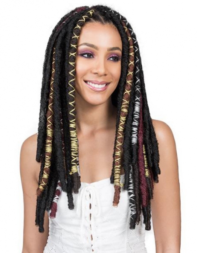 Bobbi Boss - Crochet Braid Bae Locs 20" Silver