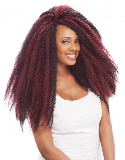 Janet Collection - Noir 5X Afro Twist Braid