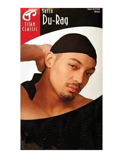 Titan - Satin Du Rag #11102 (BLK)