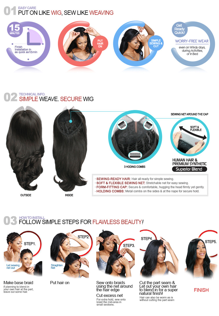 Bobbi Boss Weave A Wig Sharon